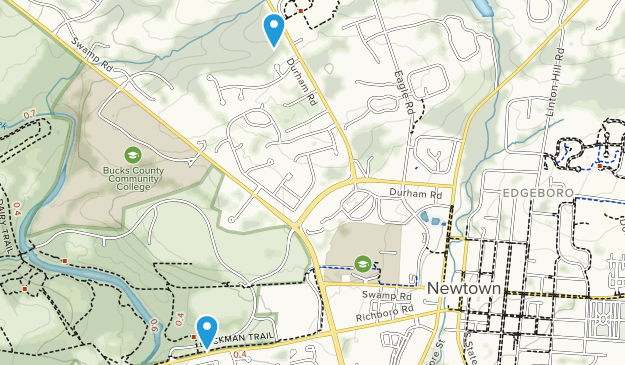 Newtown, Pennsylvania Map