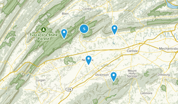 Newville, Pennsylvanie Map