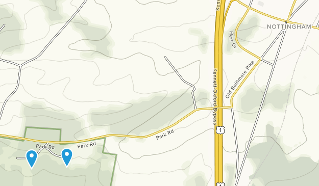Nottingham, Pennsylvania Map