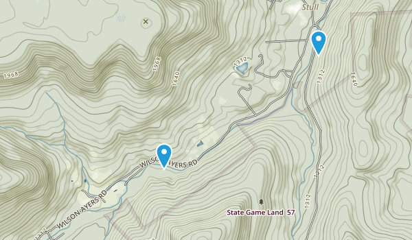 Noxen, Pennsylvania Map