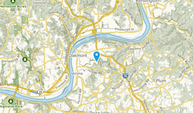 Oakmont, Pennsylvania Map