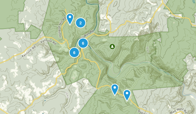 Ohiopyle, Pennsylvania Map