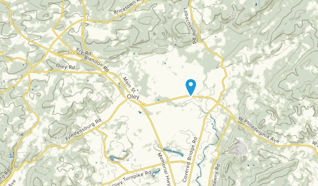 Oley, Pennsylvania Map