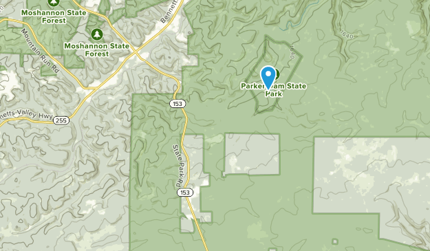 Penfield, Pennsylvania Map