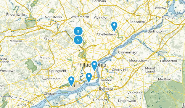 Philadelphia, Pennsylvania Map