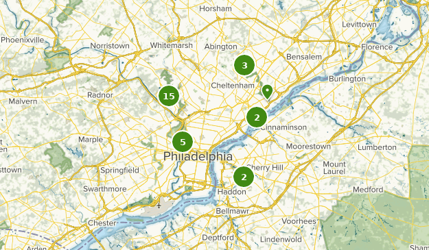 Philadelphia, Pennsylvania Map
