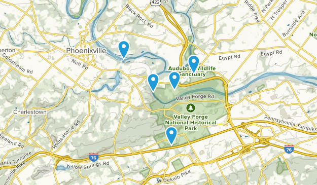 Phoenixville, Pennsylvania Map