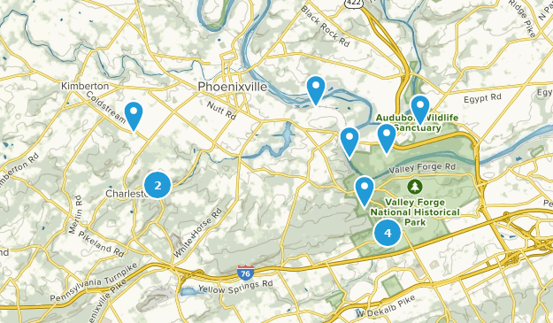 Phoenixville, Pennsylvanie Map