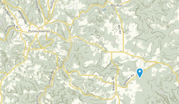 Punxsutawney, Pennsylvanie Map