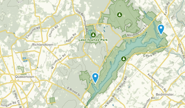 Quakertown, Pennsylvania Map