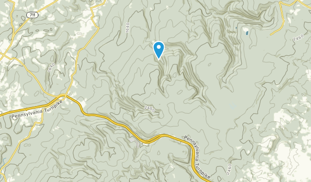Rector, Pennsylvanie Map