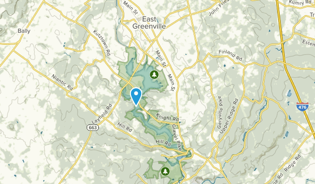 Red Hill, Pennsylvania Map