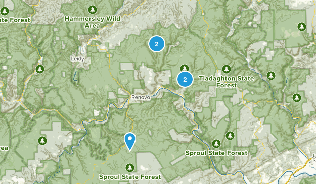 Renovo, Pennsylvania Map