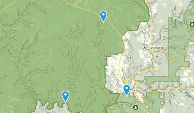 Ridgway, Pennsylvania Map
