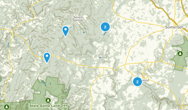 Rockwood, Pennsylvania Map