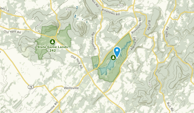 Rossville, Pennsylvania Map