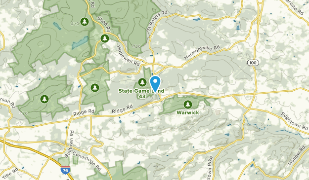 Saint Peters, Pennsylvania Map