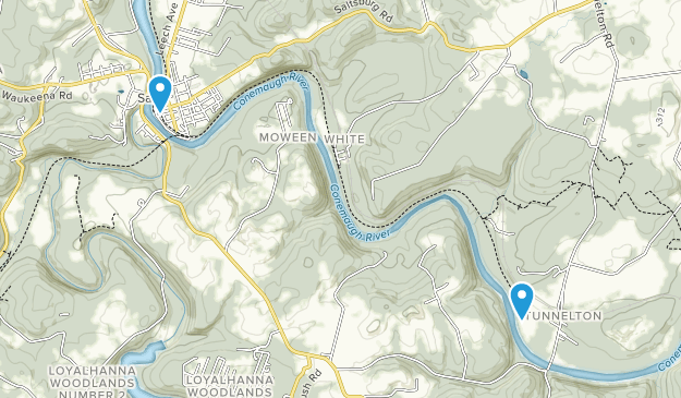 Saltsburg, Pennsylvania Map