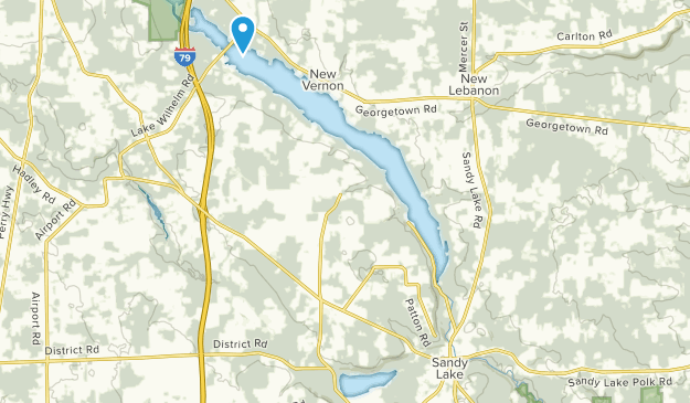 Sandy Lake, Pennsylvania Map