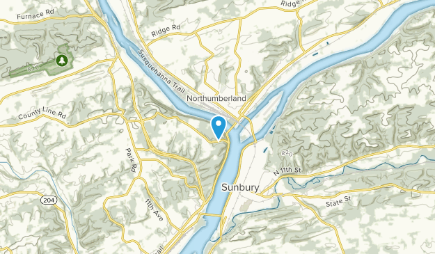Selinsgrove, Pennsylvania Map
