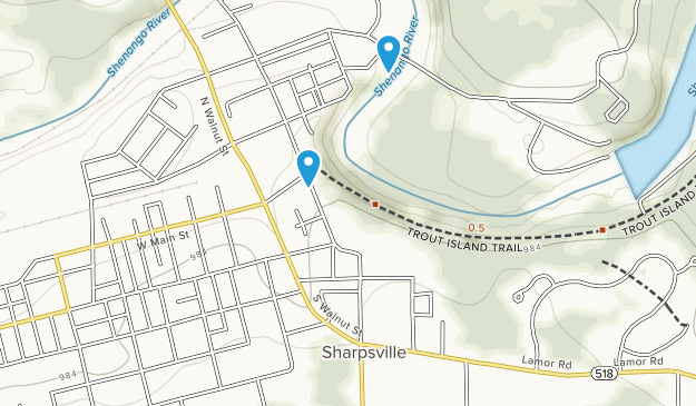 Sharpsville, Pennsylvania Map