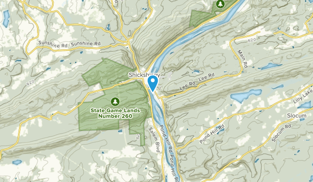 Shickshinny, Pennsylvania Map