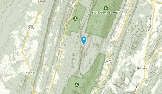 Shirley Twp, Pennsylvania Map