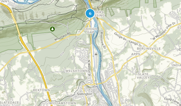 Slatington, Pennsylvania Map