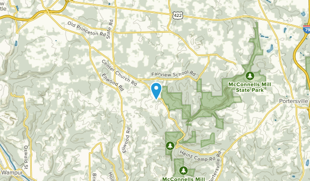 Slippery Rock Township, Pennsylvania Map