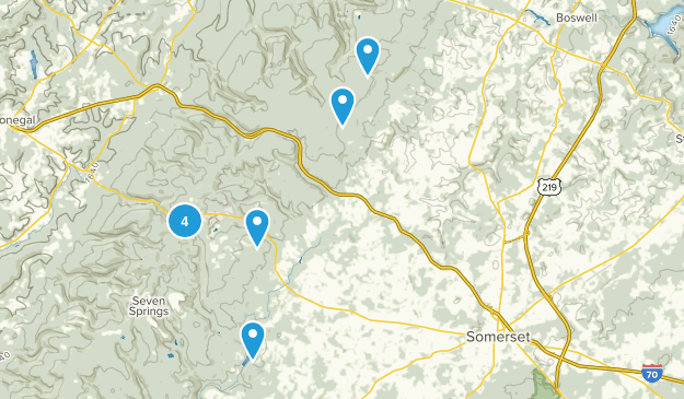 Somerset, Pennsylvania Map