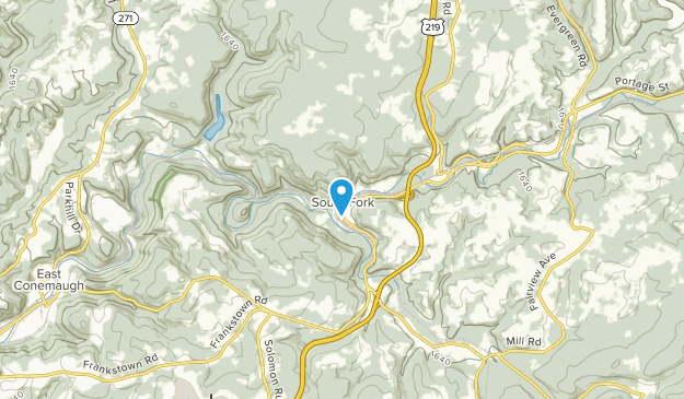 South Fork, Pennsylvania Map