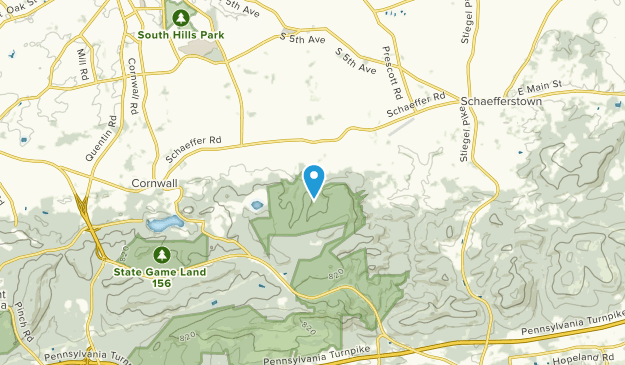 South Lebanon, Pennsylvania Map