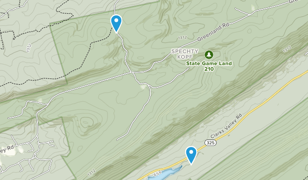 Spechty Kopf, Pennsylvania Map
