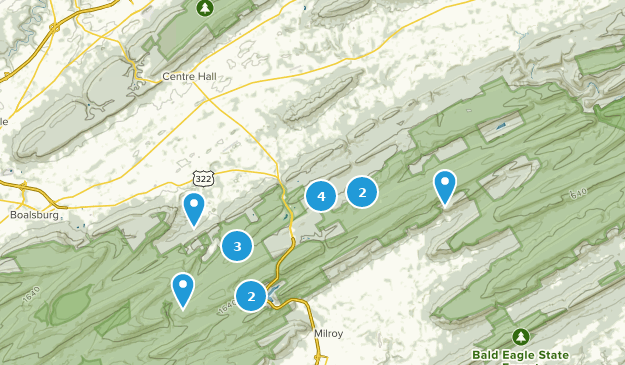 Spring Mills, Pennsylvanie Map