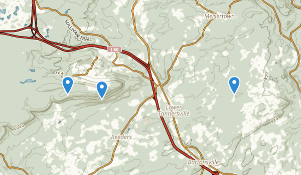 Best Trails near Tannersville, Pennsylvania