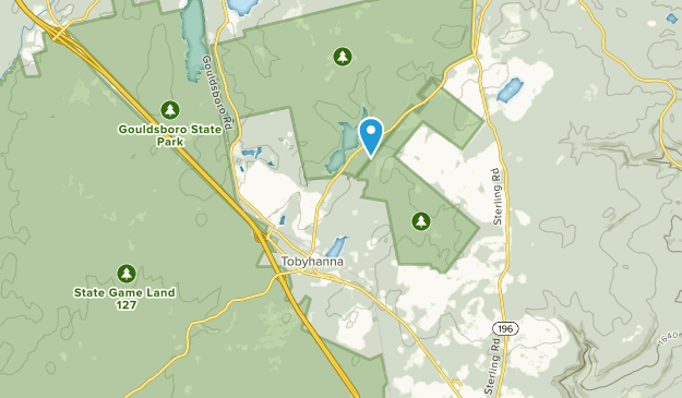 Tobyhanna, Pennsylvania Map