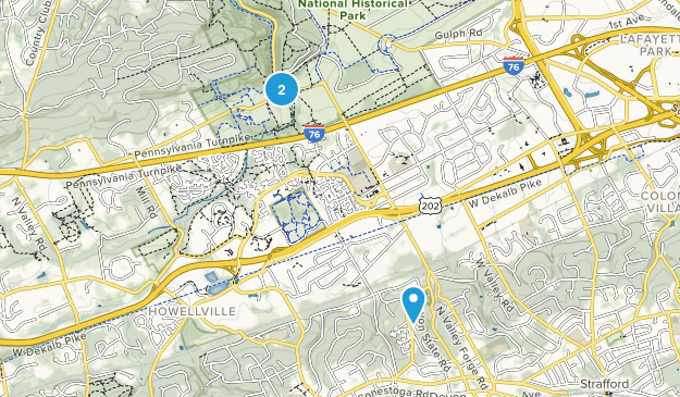 Tredyffrin, Pennsylvania Map