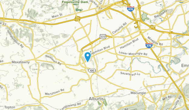 Trexlertown, Pennsylvania Map