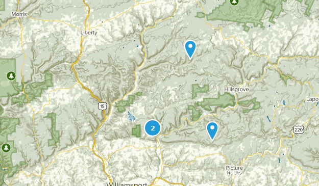 Trout Run, Pennsylvania Map
