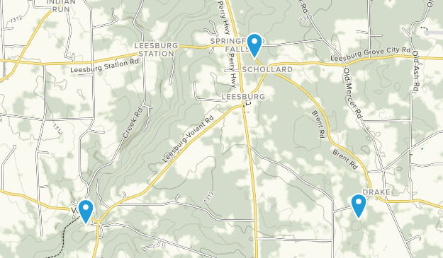 Volant, Pennsylvania Map