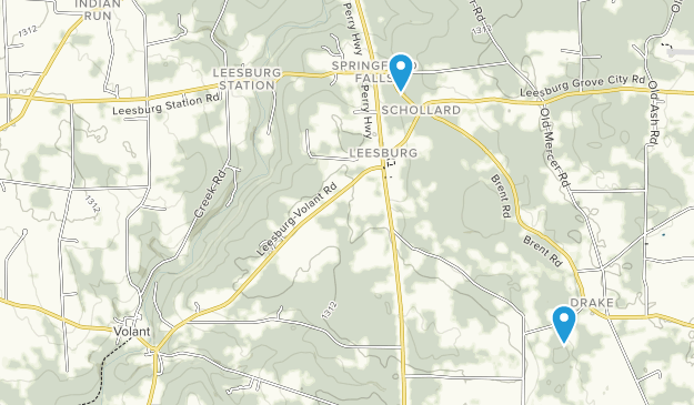 Volant, Pennsylvania Map