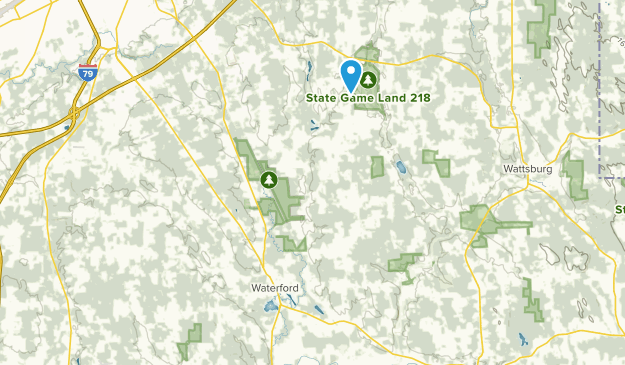 Waterford, Pennsylvanie Map