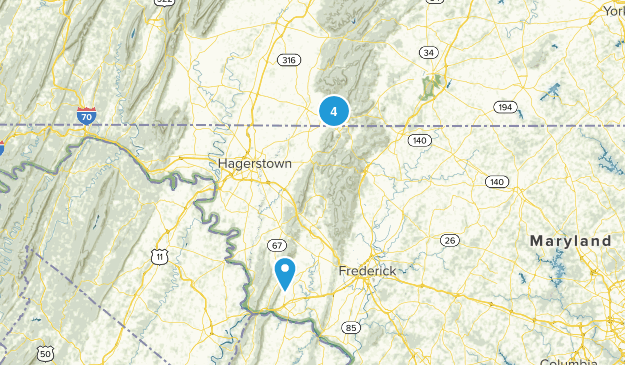 Waynesboro, Pennsylvania Map