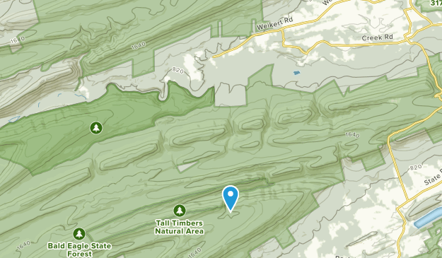Weikert, Pennsylvanie Map