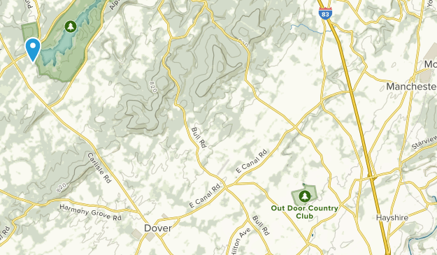 Wellsville, Pennsylvania Map