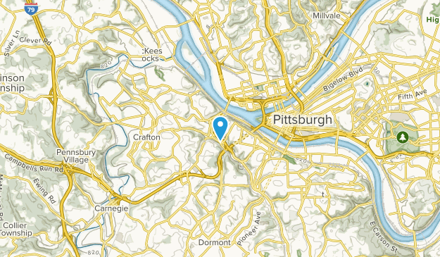 West End, Pennsylvania Map