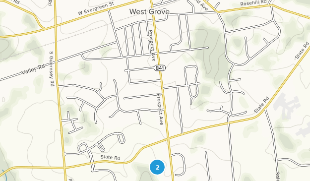 West Grove, Pennsylvanie Map