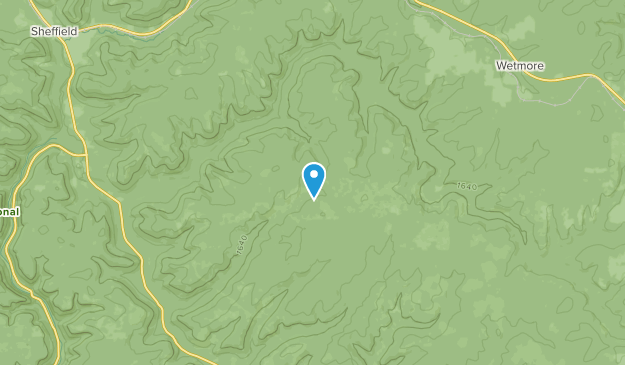Wetmore Twp, Pennsylvania Map