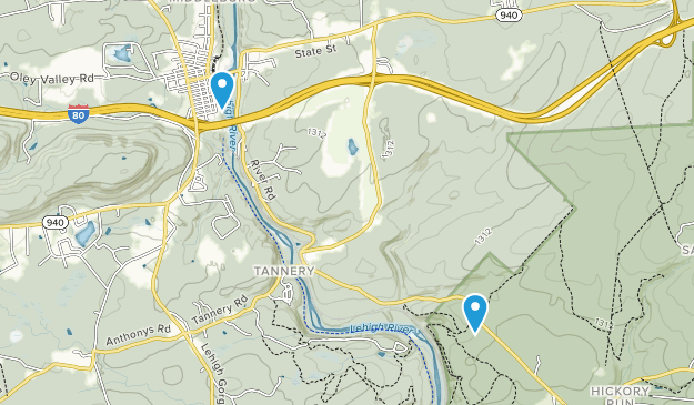 White Haven, Pennsylvania Map