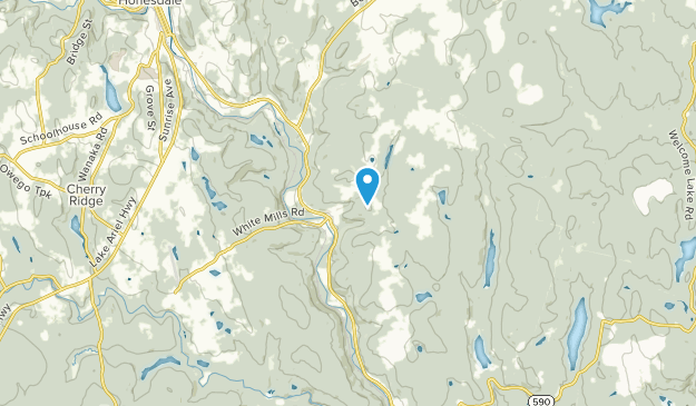 White Mills, Pennsylvania Map